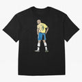 RONALDO NAZARIO 9 Oversized T-Shirt Bring World Football Passion into FIFA World Cup 2026 USA Canada Mexico Spirit, Capturing Brazil, Neymar, Champion Mindset, Group Stage Buzz, Knockout Tension and Passionate Fan Culture; Built for Supporters