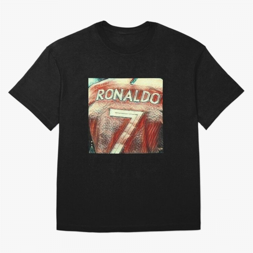 CR7 Oversized T-Shirt Turn Football Passion into Global Football Passion for FIFA World Cup 2026, Inspired by Messi, CR7 and Mbappe, England and Germany, Game Day Rituals, Football Legends, Country Pride and the Road to the Final; Made for
