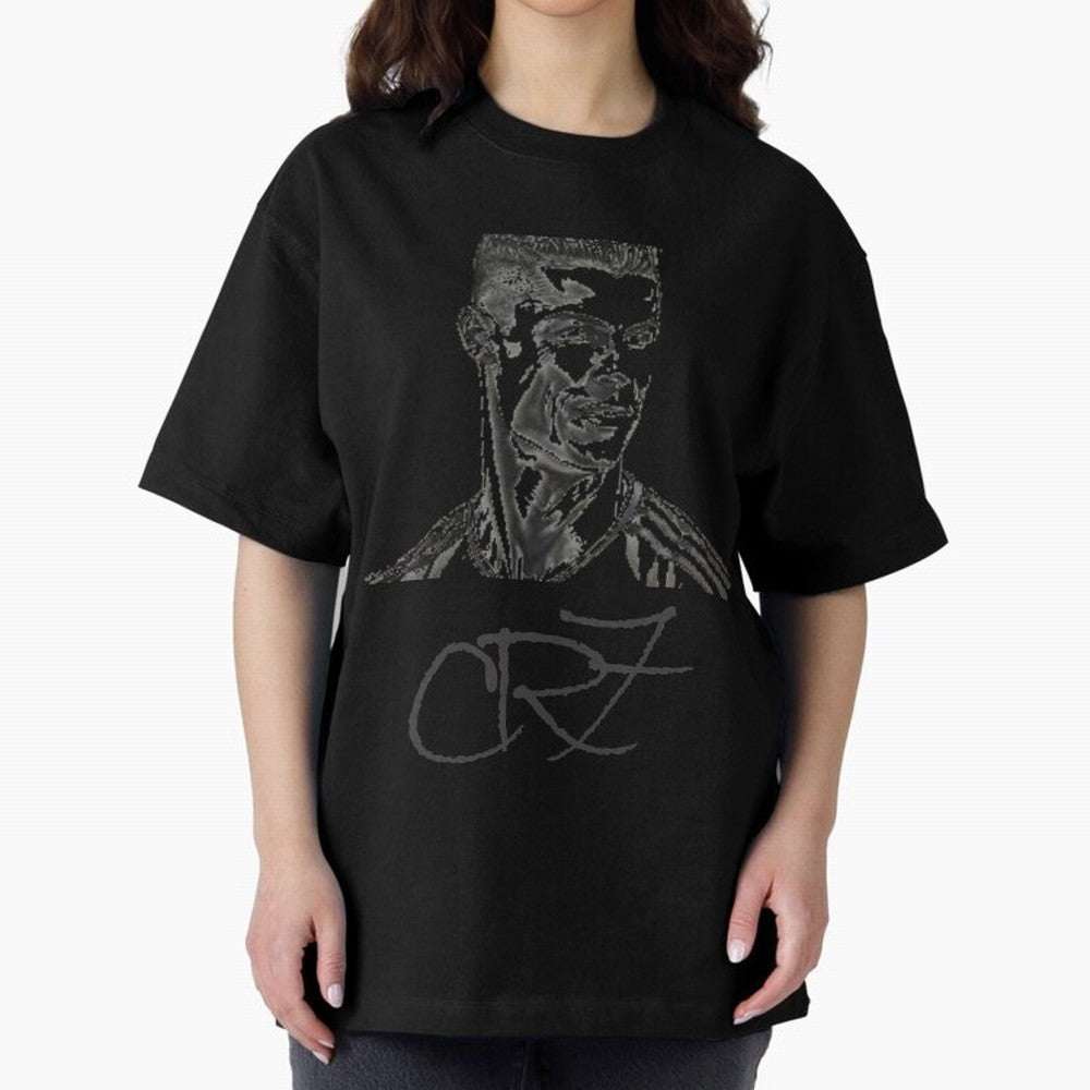 Great CR7 Oversized T-Shirt Remember Iconic Moments from Match Day Hype around FIFA World Cup 2026, Cristiano Ronaldo, Brazil, Soccer Culture, Superstar Moments, National Team Dreams and Competitive Fire; Ideal for Passionate Fans Who Love Underdog