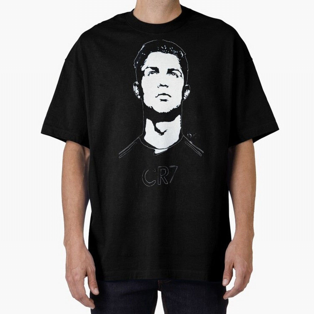 Cristiano Ronaldo Oversized T-Shirt Carry the Colors and Pride of the FIFA World Cup 2026 Journey through Neymar Highlights, Portugal, Spain and Germany Pride, Football Passion, Legendary Performances, Festival Vibes and Supporter Community;
