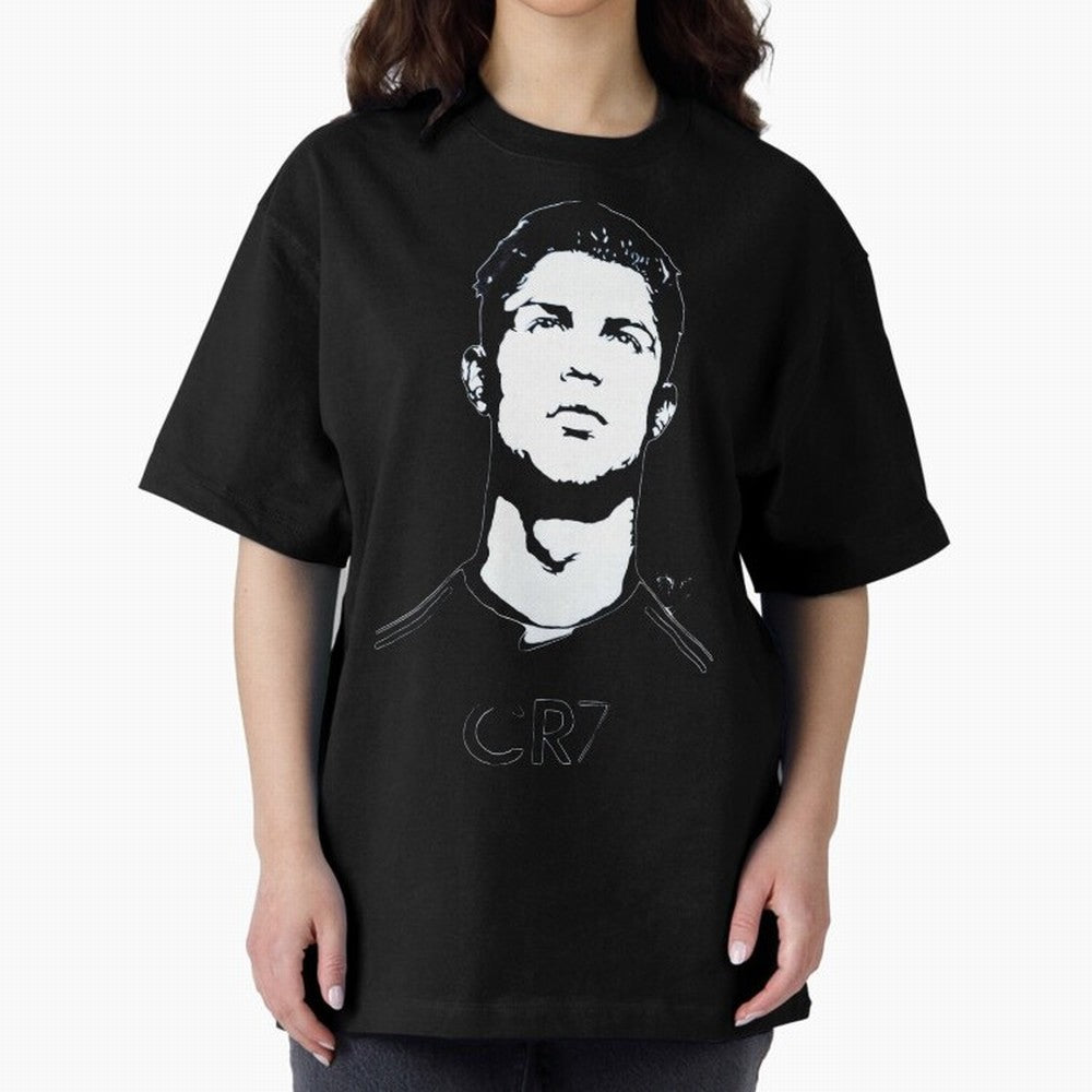 Cristiano Ronaldo Oversized T-Shirt Carry the Colors and Pride of the FIFA World Cup 2026 Journey through Neymar Highlights, Portugal, Spain and Germany Pride, Football Passion, Legendary Performances, Festival Vibes and Supporter Community;