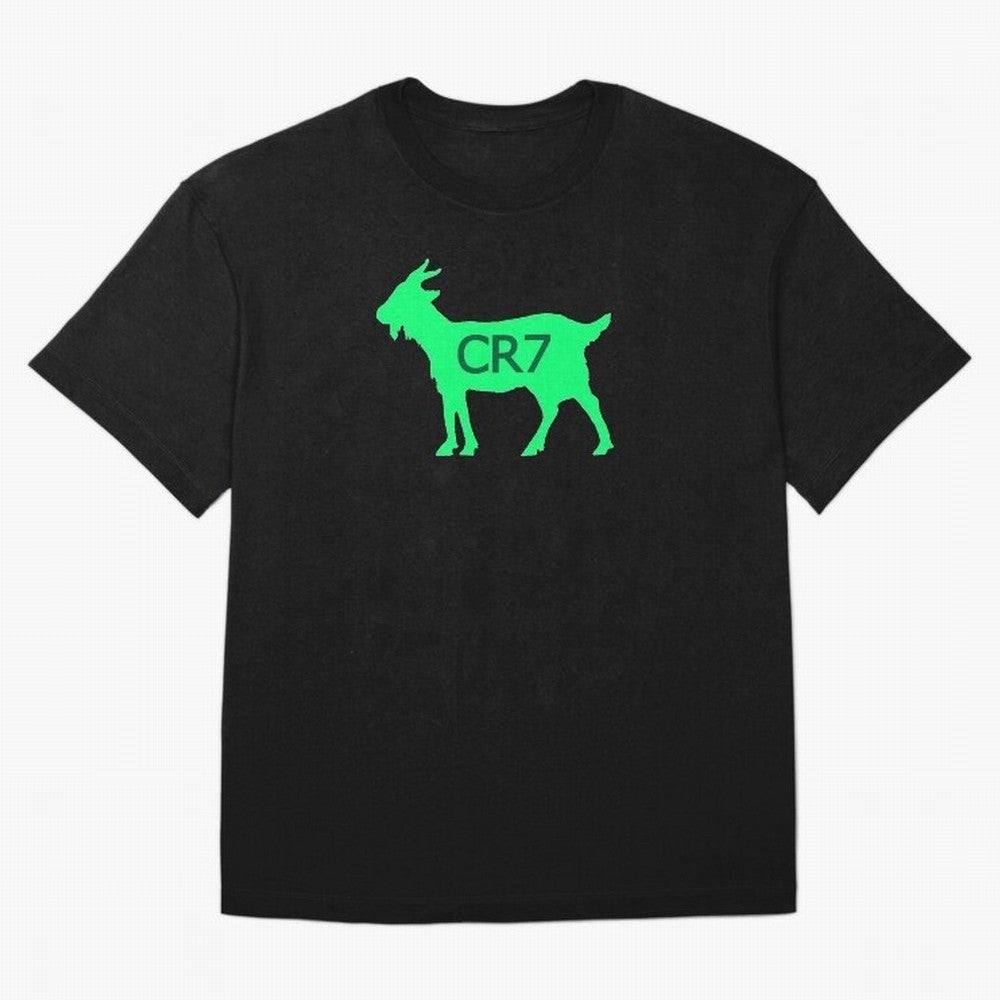 CR7 GOAT Saudi Arabia Green Oversized T-Shirt Bring Global Football Passion for FIFA World Cup 2026 Group Stage, Filled with CR7, Brazil, Supporter Pride, Iconic Celebrations, Legendary Names and Global Match Day Energy; Perfect for Fans,