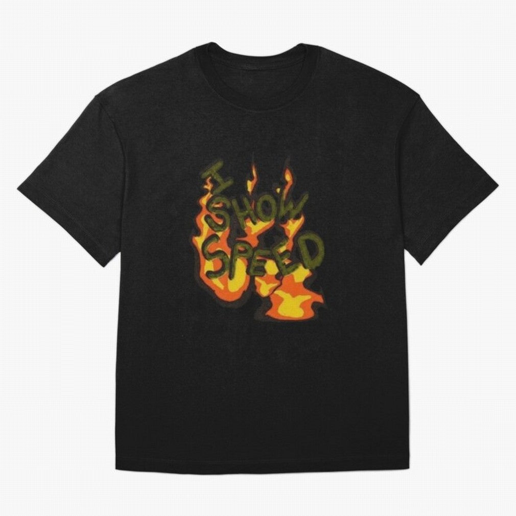 ISHOWSPEED MERCH LOGO 2 Oversized T-Shirt Step into Match Day Hype around FIFA World Cup 2026, Messi, CR7 and Mbappe, Spain, Stadium Memories, Football Loyalty, International Chants and Championship Tradition; Ideal for Football Dads, Football