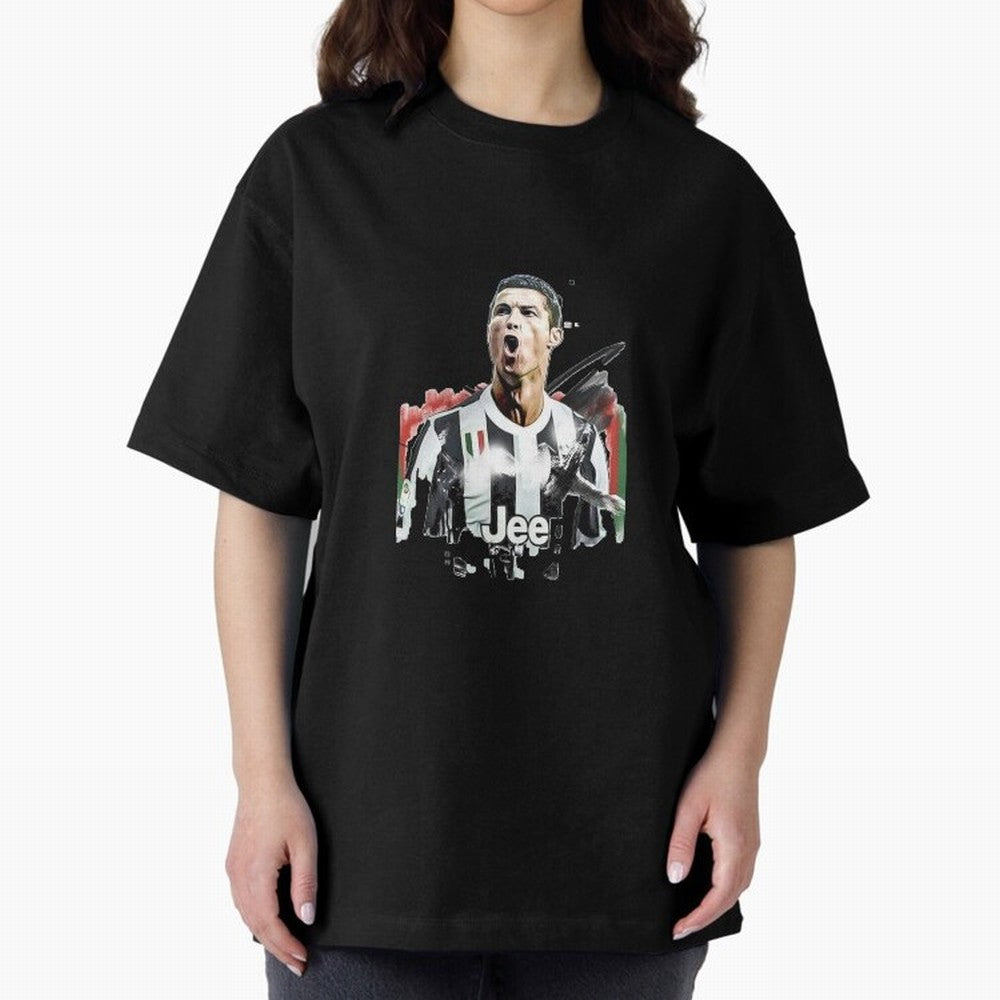 Ronaldo Oversized T-Shirt Follow Every Goal of FIFA World Cup 2026 Group Stage for Fans of Haaland and Argentina, France and Brazil, Bringing Champion Mindset, Group Stage Buzz, Knockout Tension and Passionate Fan Culture; Great for Supporters Who