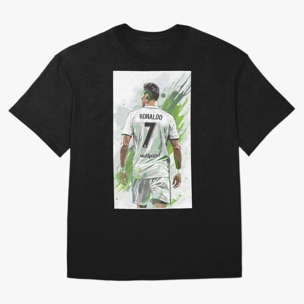 Ronaldo Oversized T-Shirt Bring Match Day Fire to FIFA World Cup 2026 Spirit, Capturing Argentina and Brazil, Mbappe, Football Festival Excitement, Trophy Ambitions, Country Rivalries and Star Player Buzz; Perfect for Fans, Collectors, Family