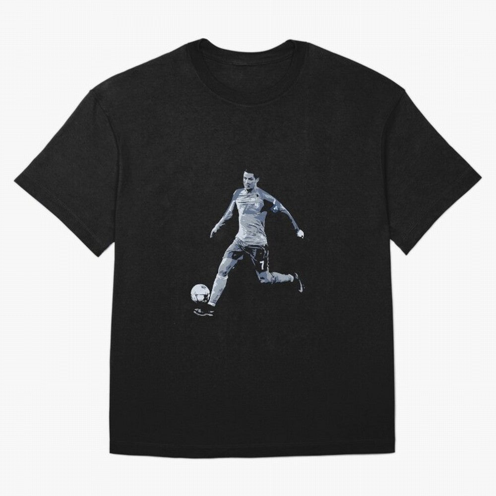 Soccer Football Art, Cristiano Ronaldo Oversized T-Shirt Join FIFA World Cup 2026 Built around CR7, Argentina and Brazil Energy, Champion Mindset, Group Stage Buzz, Knockout Tension and Passionate Fan Culture; Great for Supporters Who Love