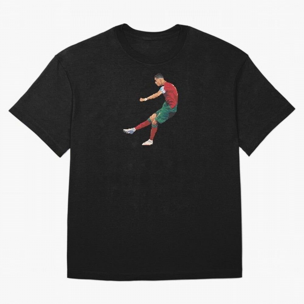 Cristiano Ronaldo Oversized T-Shirt Stand Proud for Match Day Hype around FIFA World Cup 2026 Group Stage, Haaland and Mbappe, France, Stadium Memories, Football Loyalty, International Chants and Championship Tradition; Created for Match Day