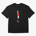 Ronaldo Pose Oversized T-Shirt Join the Countdown to FIFA World Cup 2026 Group Stage Featuring Haaland, Germany Energy, Champion Mindset, Group Stage Buzz, Knockout Tension and Passionate Fan Culture; Perfect for Fans, Collectors, Family
