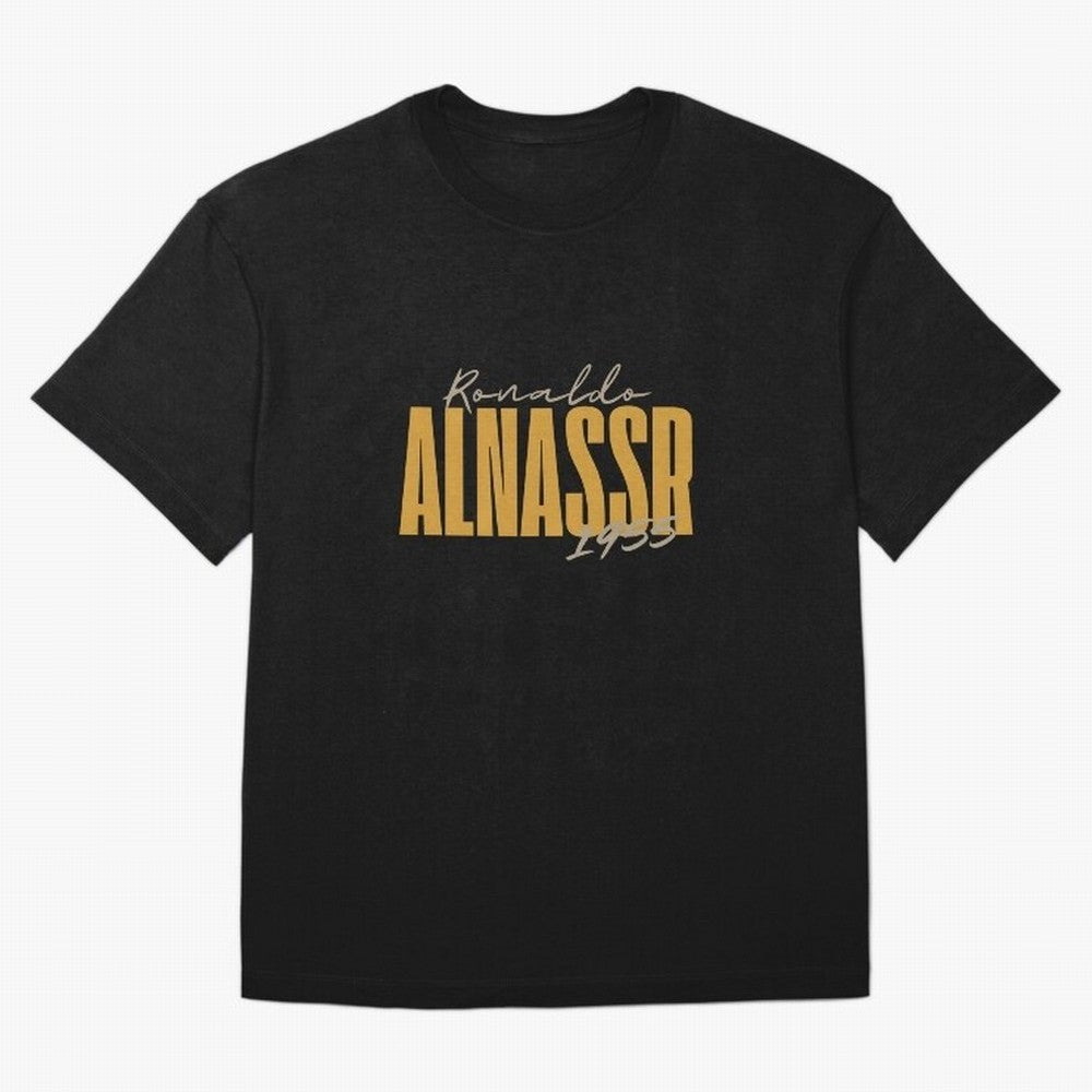 ronaldo alnasser Oversized T-Shirt Feel Global Football Passion for FIFA World Cup 2026, Inspired by Cristiano Ronaldo, Portugal, Spain and Germany, Retro Football Energy, Iconic Rivalries, Trophy Chase Drama and Stadium Atmosphere; Perfect for
