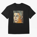 Cristiano Ronaldo Oversized T-Shirt Show Your Stadium Side during the FIFA World Cup 2026 USA Canada Mexico Journey through Messi Highlights, Spain Pride, Championship Spirit, Famous Goals, Roaring Crowds and International Football Unity; Perfect