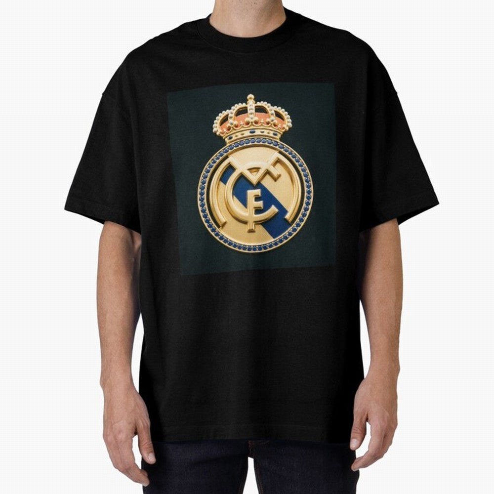 Hala Madrid Oversized T-Shirt Build FIFA World Cup 2026 USA Canada Mexico Spirit, Connected to Spain, Messi and Cristiano Ronaldo, Football Passion, Legendary Performances, Festival Vibes and Supporter Community; Perfect for Fans, Collectors,