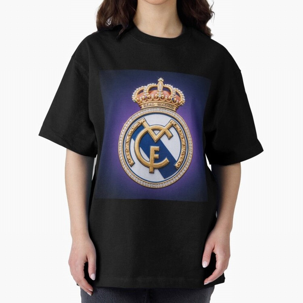 Santiago Bernab¨¦u Oversized T-Shirt Support the Legends of Global Football Passion for FIFA World Cup 2026 Group Stage, Centered on Messi, CR7 and Mbappe, England, Tournament Hype, Historic Matchups, Family Viewing Parties and Global Sports Pride;