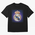 Santiago Bernab¨¦u Oversized T-Shirt Support the Legends of Global Football Passion for FIFA World Cup 2026 Group Stage, Centered on Messi, CR7 and Mbappe, England, Tournament Hype, Historic Matchups, Family Viewing Parties and Global Sports Pride;