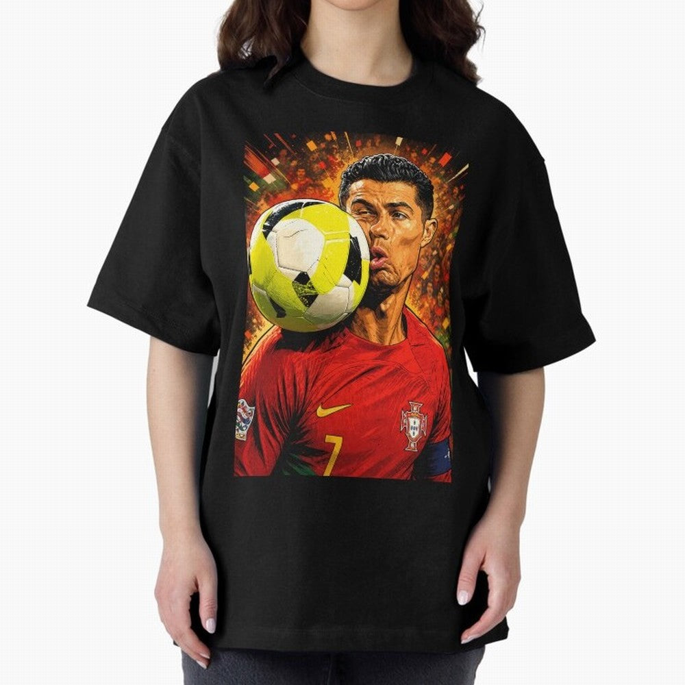 Legendary shot Oversized T-Shirt Follow the Road to the FIFA World Cup 2026 USA Canada Mexico Journey through Messi, Neymar and Mbappe Highlights, England, France and Netherlands Pride, Vintage Soccer Flavor, Modern Football Stars, National Flags