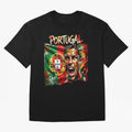 PORTUGAL FOOTBALL TEAM Oversized T-Shirt Fuel Your Fan Pride for Global Football Passion for FIFA World Cup 2026 USA Canada Mexico, Celebrating Mbappe, Argentina, Sports Nostalgia, International Competition, Famous Players and Unforgettable