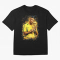 R9 Ronaldo Football Legend Oversized T-Shirt Support FIFA World Cup 2026 Group Stage Celebrating Messi and Cristiano Ronaldo, England and Germany Energy, Sports Nostalgia, International Competition, Famous Players and Unforgettable Victories;