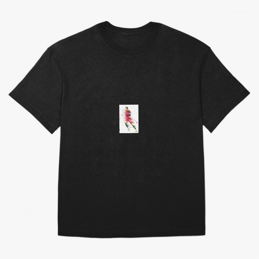 Ronaldo sticker Oversized T-Shirt Make Your Look Match FIFA World Cup 2026 Filled with Messi, Neymar and Mbappe, England, France and Netherlands Energy, Stadium Chants, National Pride, Trophy Dreams and Unforgettable Football Memories; Great for