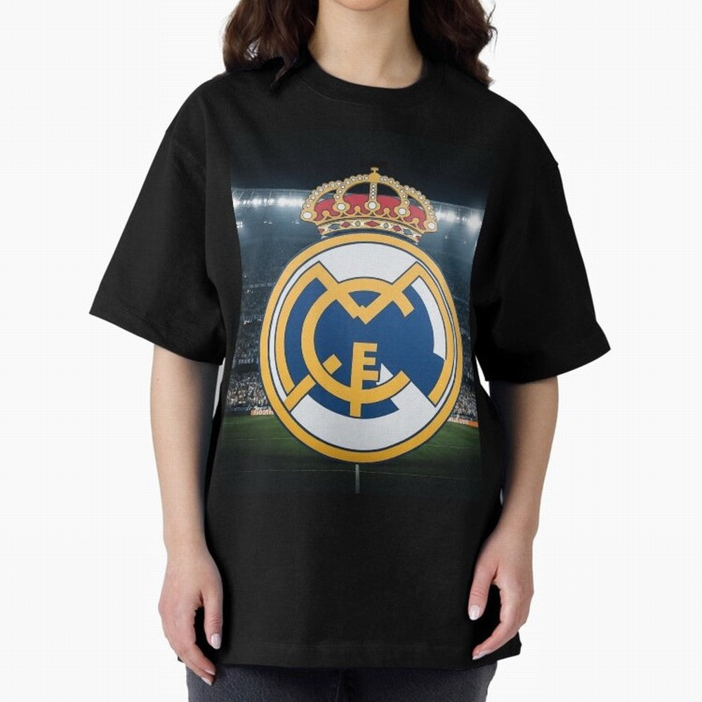 The Madridista Vikings Oversized T-Shirt Share the Excitement of FIFA World Cup 2026 for Fans of Messi and England and Germany, Bringing Football Festival Excitement, Trophy Ambitions, Country Rivalries and Star Player Buzz; Ideal for Fans Who