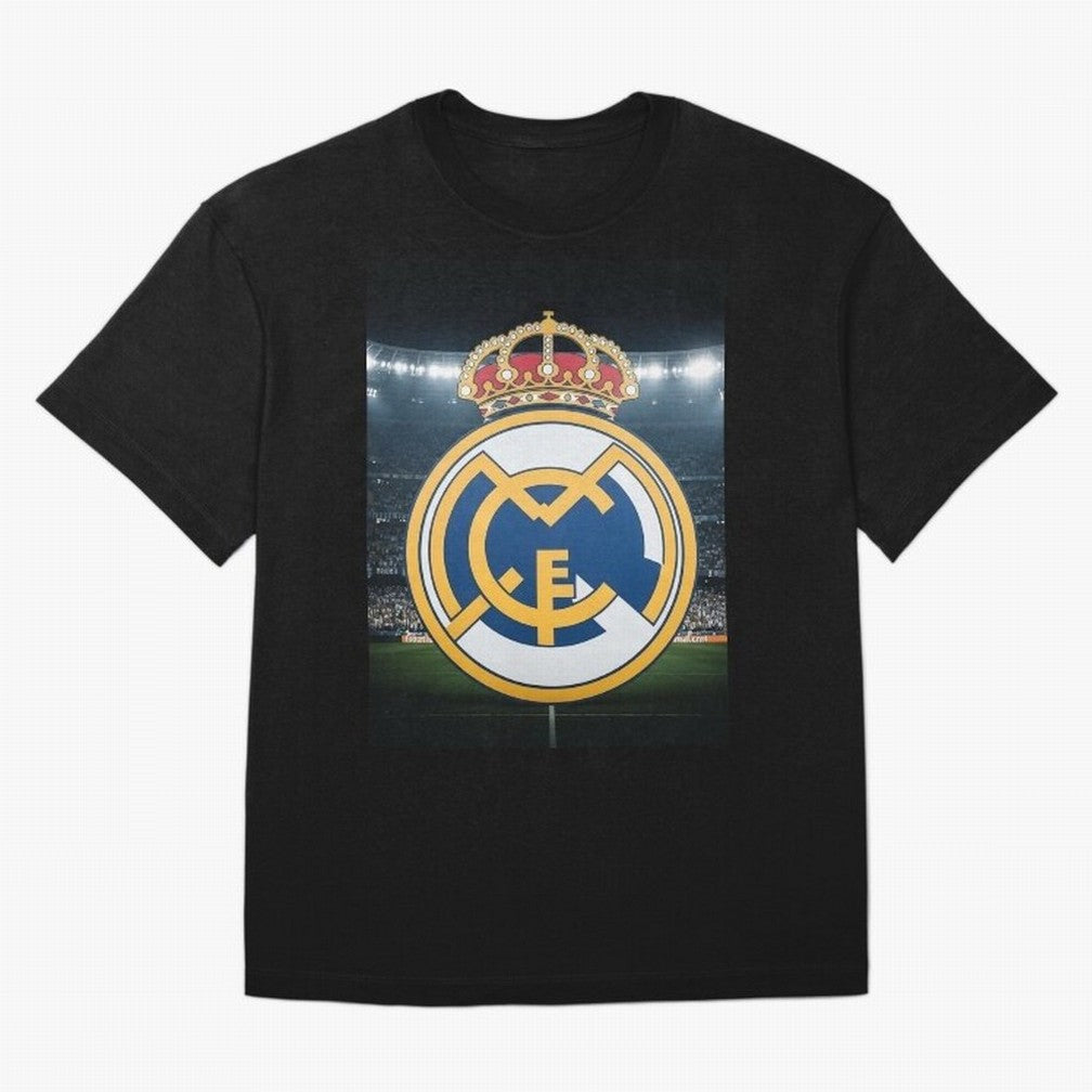 The Madridista Vikings Oversized T-Shirt Share the Excitement of FIFA World Cup 2026 for Fans of Messi and England and Germany, Bringing Football Festival Excitement, Trophy Ambitions, Country Rivalries and Star Player Buzz; Ideal for Fans Who