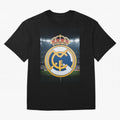 The Madridista Vikings Oversized T-Shirt Share the Excitement of FIFA World Cup 2026 for Fans of Messi and England and Germany, Bringing Football Festival Excitement, Trophy Ambitions, Country Rivalries and Star Player Buzz; Ideal for Fans Who