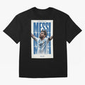 Messi Champion Graphic Oversized T-Shirt Bring Legendary Rivalry Energy to the FIFA World Cup 2026 Journey through Neymar Highlights, France Pride, Tournament Hype, Historic Matchups, Family Viewing Parties and Global Sports Pride; Great for