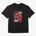 I Show Speed SUI Anime poster | Hype art Red Black Streewear Oversized T-Shirt Showcase the FIFA World Cup 2026 USA Canada Mexico Journey through CR7 and Messi Highlights, Germany Pride, Football Passion, Legendary Performances, Festival Vibes and