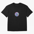 Soccer ball holographic sticker Oversized T-Shirt Carry the Colors and Pride of FIFA World Cup 2026 USA Canada Mexico Inspired by Messi and Cristiano Ronaldo, Portugal Energy, Vintage Soccer Flavor, Modern Football Stars, National Flags and Final