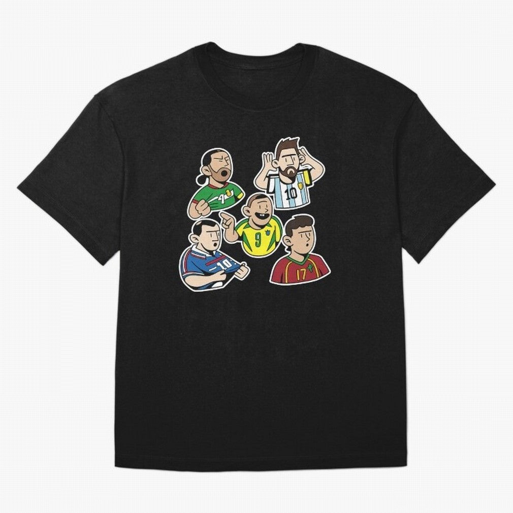 Soccer players Oversized T-Shirt Bring a Champion Mindset to Match Day Hype around FIFA World Cup 2026 USA Canada Mexico, Mbappe, Argentina, France and Brazil, Fan Favorite Moments, National Team Passion, Big Match Drama and Soccer History; Great