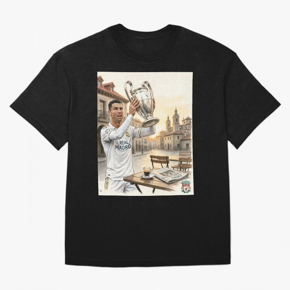 Madrid Oversized T-Shirt Relive the FIFA World Cup 2026 Journey through Haaland and Mbappe Highlights, England Pride, Retro Football Energy, Iconic Rivalries, Trophy Chase Drama and Stadium Atmosphere; Made for Collectors Who Enjoy Iconic Players,