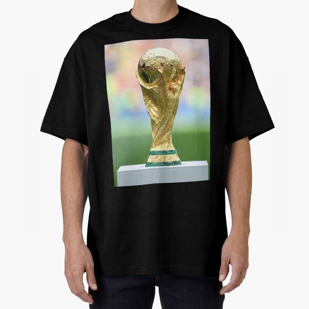 World CUP. Oversized T-Shirt Carry the Dream of FIFA World Cup 2026 Spirit, Capturing Spain, Messi, Sports Nostalgia, International Competition, Famous Players and Unforgettable Victories; Created for Match Day Parties, Soccer Gifts, Fan Photos,
