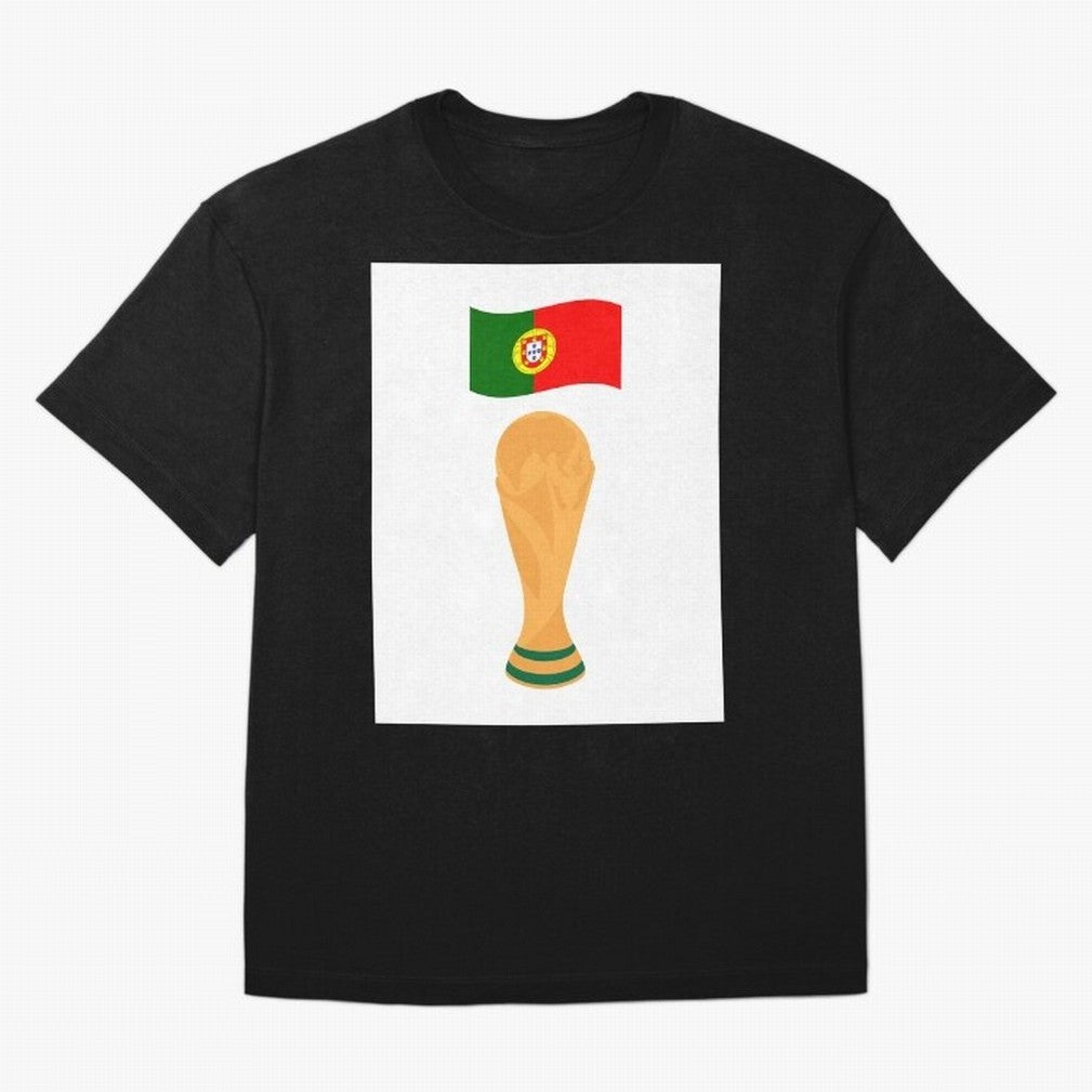 Portugal Football Fan T-Shirt Oversized T-Shirt Join the Countdown to the FIFA World Cup 2026 Journey through CR7 Highlights, Argentina and Brazil Pride, Vintage Soccer Flavor, Modern Football Stars, National Flags and Final Night Emotion; Perfect