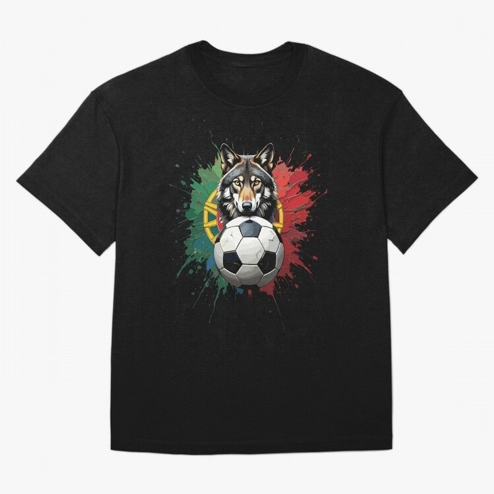 Portugal 2026 Soccer dog - World Cup Football Oversized T-Shirt Wear the Spirit of FIFA World Cup 2026 Filled with Messi and Cristiano Ronaldo, England, France and Netherlands Energy, Stadium Chants, National Pride, Trophy Dreams and Unforgettable