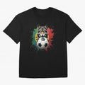 Portugal 2026 Soccer dog - World Cup Football Oversized T-Shirt Wear the Spirit of FIFA World Cup 2026 Filled with Messi and Cristiano Ronaldo, England, France and Netherlands Energy, Stadium Chants, National Pride, Trophy Dreams and Unforgettable