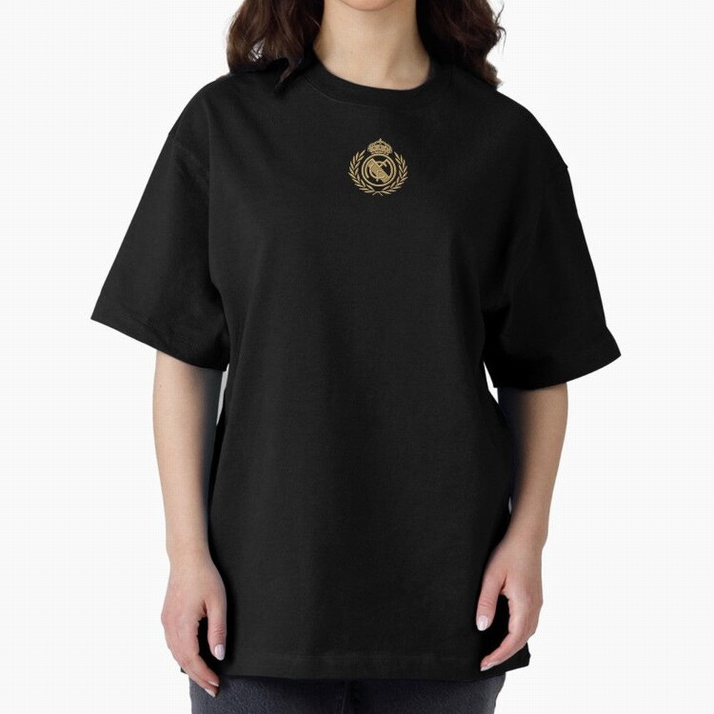 REAL MADRID GOLDEN EMBROIDERY Oversized T-Shirt Celebrate the Biggest Stage of the FIFA World Cup 2026 Group Stage Journey through Neymar Highlights, England and Germany Pride, Sports Nostalgia, International Competition, Famous Players and