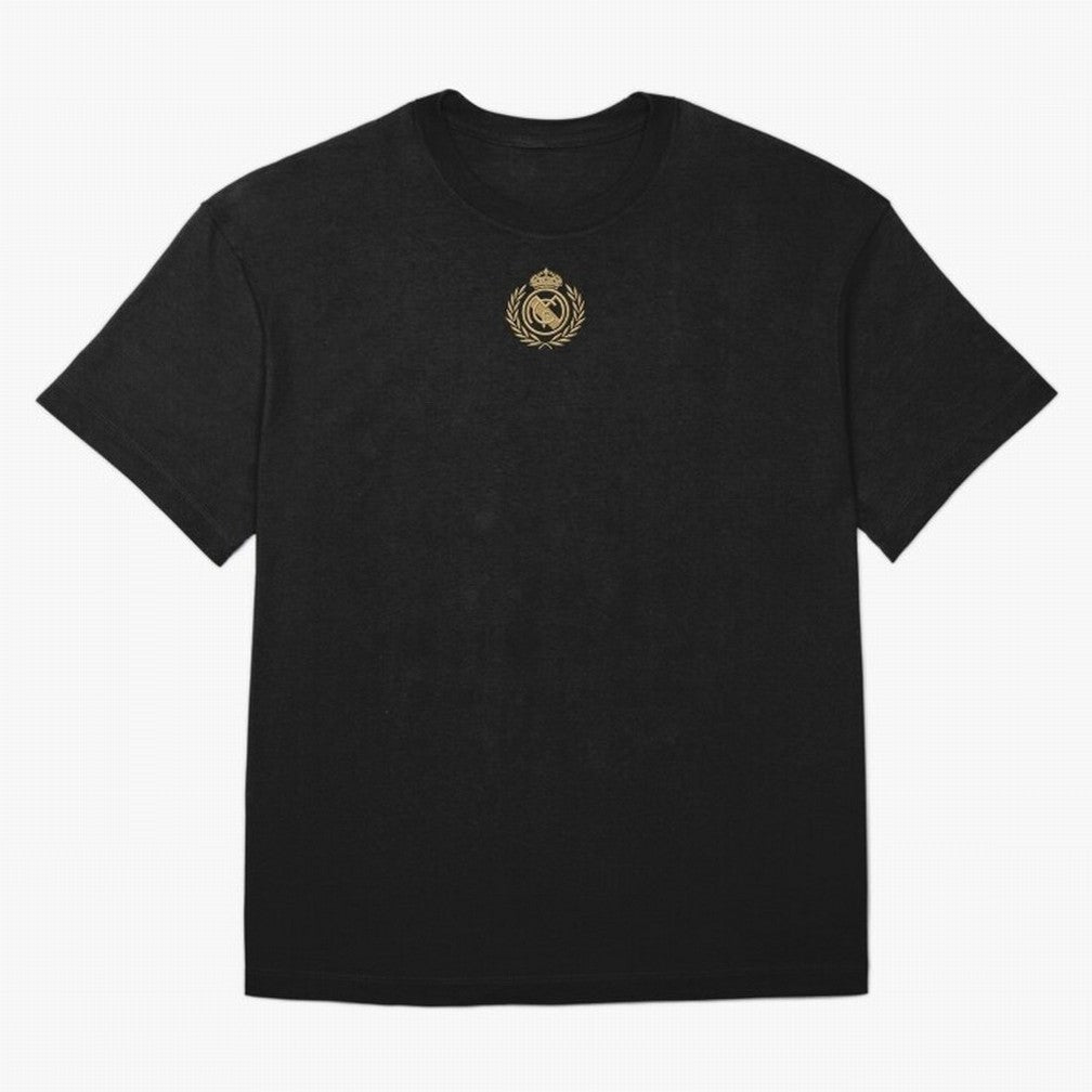 REAL MADRID GOLDEN EMBROIDERY Oversized T-Shirt Celebrate the Biggest Stage of the FIFA World Cup 2026 Group Stage Journey through Neymar Highlights, England and Germany Pride, Sports Nostalgia, International Competition, Famous Players and