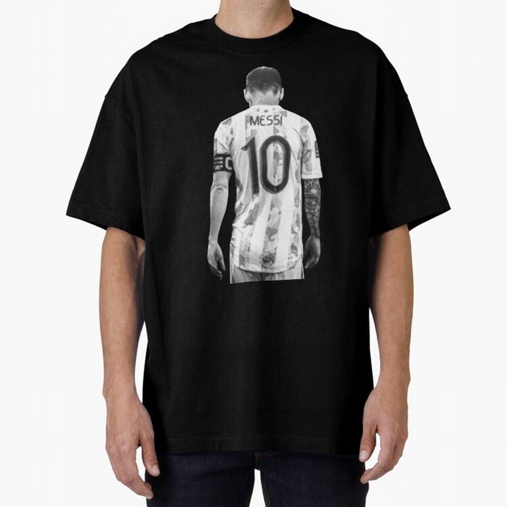 messi Oversized T-Shirt Represent the Passion of Global Football Passion for FIFA World Cup 2026 USA Canada Mexico, Built around Mbappe and Neymar, England and Germany, Sports Nostalgia, International Competition, Famous Players and Unforgettable