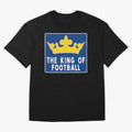 The King of Football Oversized T-Shirt Celebrate Fan Culture around Match Day Hype around FIFA World Cup 2026 USA Canada Mexico, Haaland and Mbappe, England, Game Day Rituals, Football Legends, Country Pride and the Road to the Final; Made for Die
