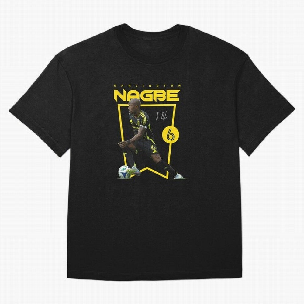 Darlington Nagbe Columbus Oversized T-Shirt Spotlight FIFA World Cup 2026 Spirit, Filled with Spain and Netherlands, CR7 and Messi, Championship Spirit, Famous Goals, Roaring Crowds and International Football Unity; Great for Supporters Who Love