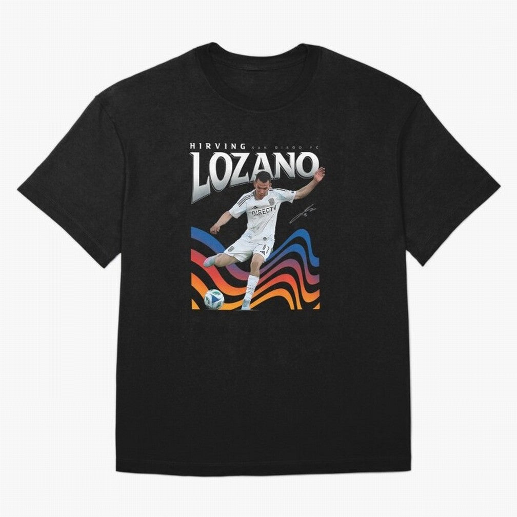 Hirving Lozano San Diego Oversized T-Shirt Wear the Spirit of the FIFA World Cup 2026 USA Canada Mexico Journey through Cristiano Ronaldo, Haaland and CR7 Highlights, Spain Pride, Retro Football Energy, Iconic Rivalries, Trophy Chase Drama and