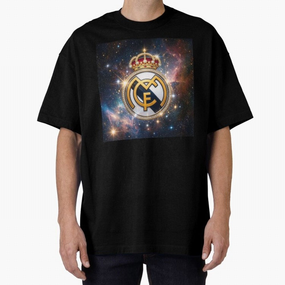 The Real Madrid Galaxy Oversized T-Shirt Bring Match Day Fire to FIFA World Cup 2026 Group Stage for Fans of Messi, Neymar and Mbappe and Argentina, Bringing Global Supporter Spirit, Legendary Goals, National Colors and Tournament Celebration;