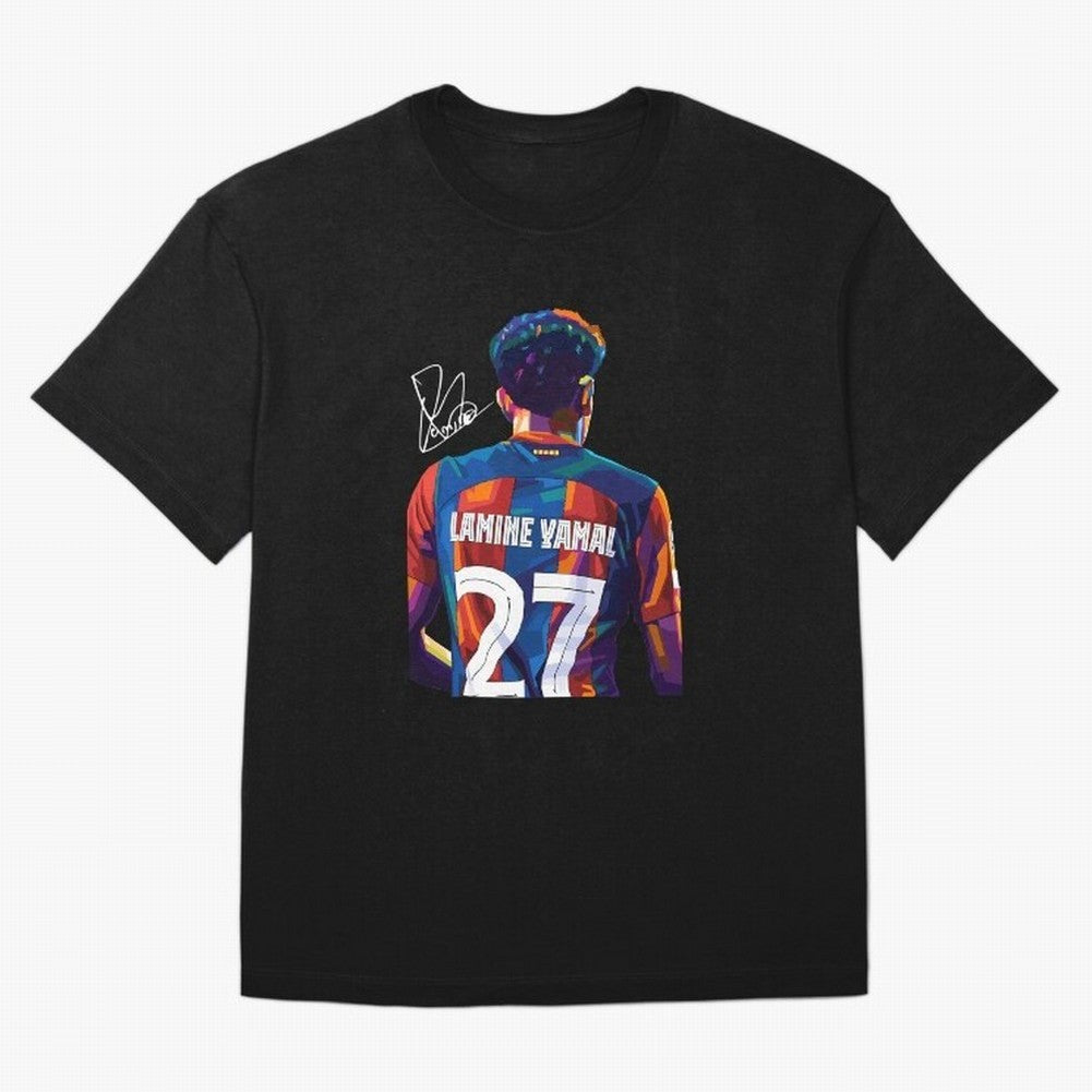 Lamine Yamal Football Player Oversized T-Shirt Show Up for the Glory of Global Football Passion for FIFA World Cup 2026 Group Stage, Built around Neymar, Germany, Game Day Rituals, Football Legends, Country Pride and the Road to the Final; Great