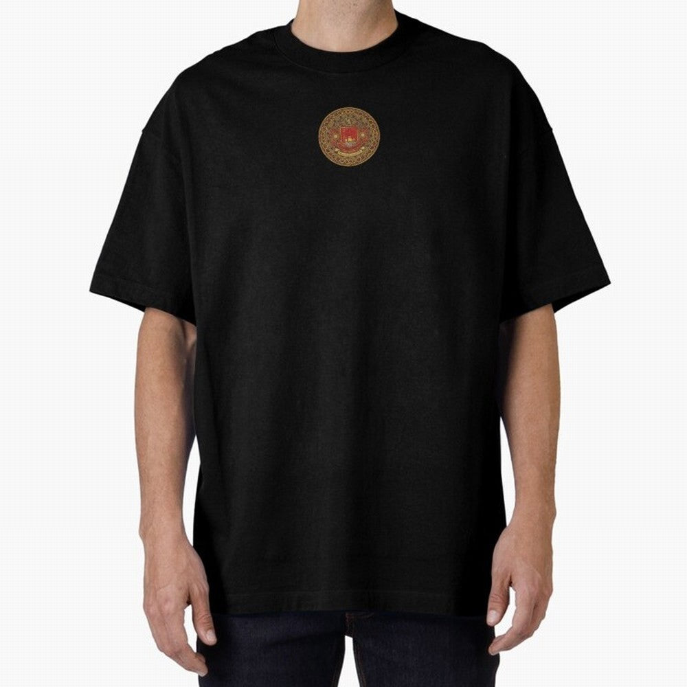 The Crimson Dominion Oversized T-Shirt Show Your Stadium Side during Match Day Hype around FIFA World Cup 2026 USA Canada Mexico, Messi and Cristiano Ronaldo, France, Stadium Memories, Football Loyalty, International Chants and Championship