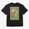 Vintage Brazilian Ronaldo Fenomeno R9 Football Legend Stamp Illustration ¨C Retro Soccer World Cup Art Print Oversized T-Shirt Celebrate National Team Dreams in Global Football Passion for FIFA World Cup 2026 Group Stage, Capturing CR7, Brazil,