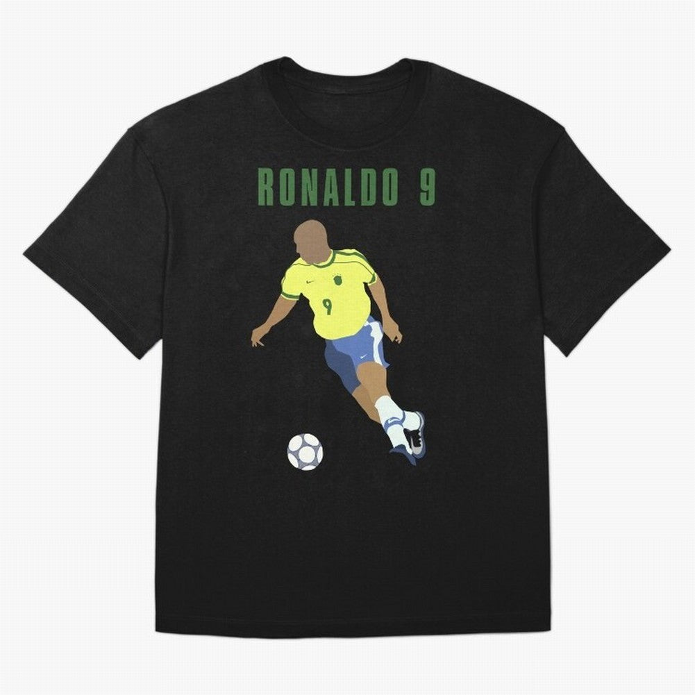 BRAZIL 9 Oversized T-Shirt Relive the Noise and Pride of Global Football Passion for FIFA World Cup 2026, Driven by Mbappe and Neymar, Spain and Netherlands, Champion Mindset, Group Stage Buzz, Knockout Tension and Passionate Fan Culture; Perfect