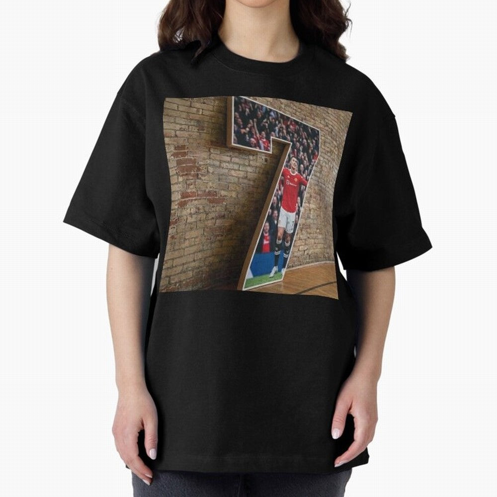 number 7 Oversized T-Shirt Bring Match Day Fire to FIFA World Cup 2026 USA Canada Mexico Driven by Messi and Cristiano Ronaldo, Argentina Energy, Football History, Final Match Energy, Crowd Noise and Once in a Lifetime Moments; Built for Supporters
