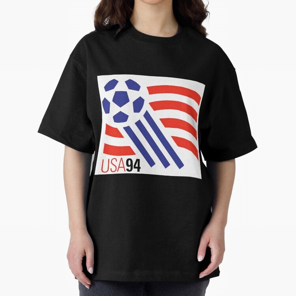 USA WC 94 Classic Oversized T-Shirt Represent Fans Who Live for FIFA World Cup 2026 Group Stage for Fans of Messi and Cristiano Ronaldo and Portugal, Bringing Champion Mindset, Group Stage Buzz, Knockout Tension and Passionate Fan Culture; Great