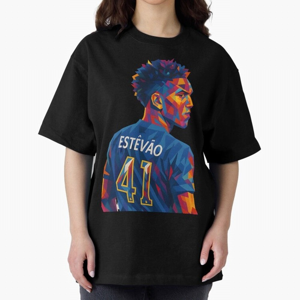 Est¨ºv?o Oversized T-Shirt Bring Champion Energy into the FIFA World Cup 2026 Journey through Messi Highlights, England and Germany Pride, Retro Football Energy, Iconic Rivalries, Trophy Chase Drama and Stadium Atmosphere; Ideal for Passionate Fans
