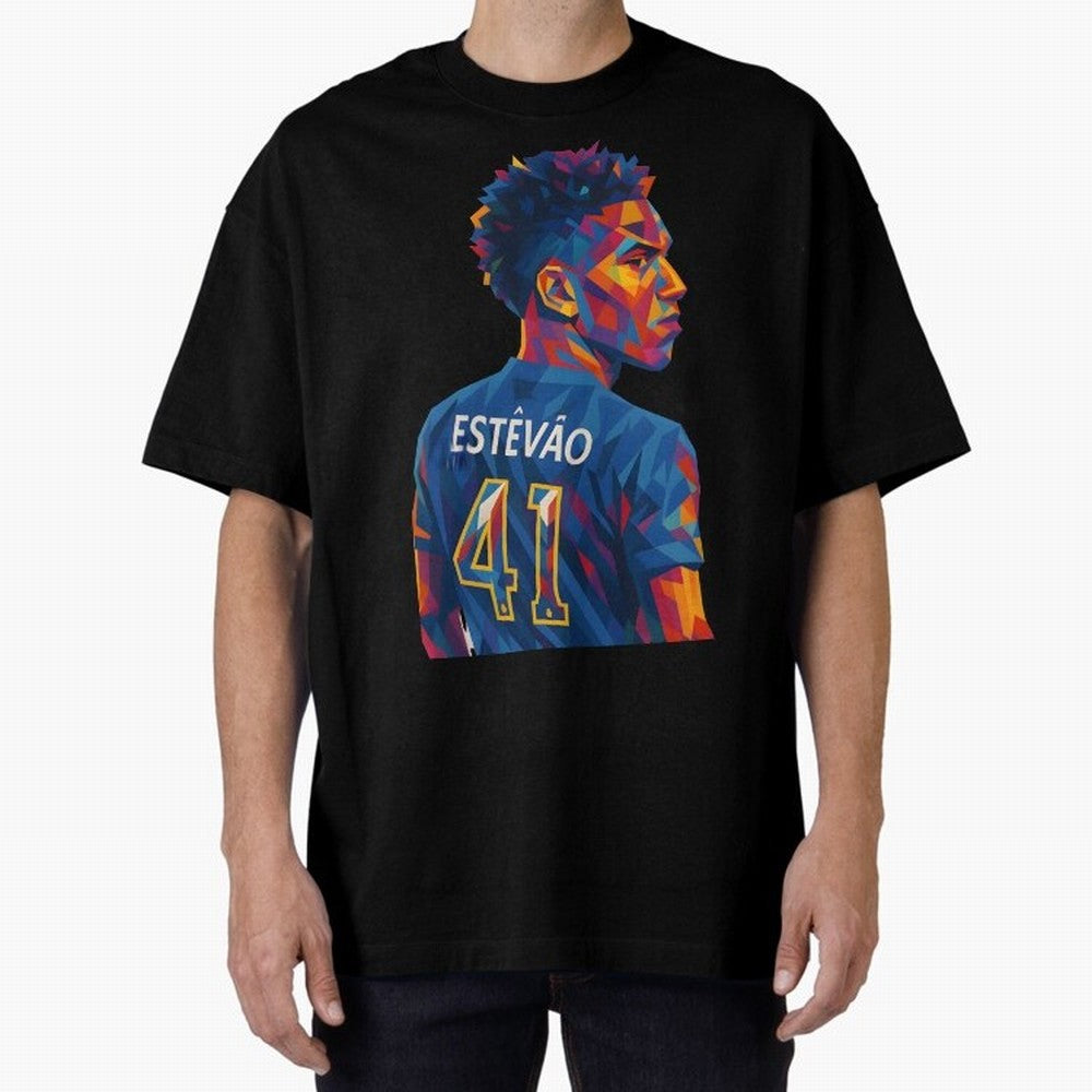 Est¨ºv?o Oversized T-Shirt Bring Champion Energy into the FIFA World Cup 2026 Journey through Messi Highlights, England and Germany Pride, Retro Football Energy, Iconic Rivalries, Trophy Chase Drama and Stadium Atmosphere; Ideal for Passionate Fans