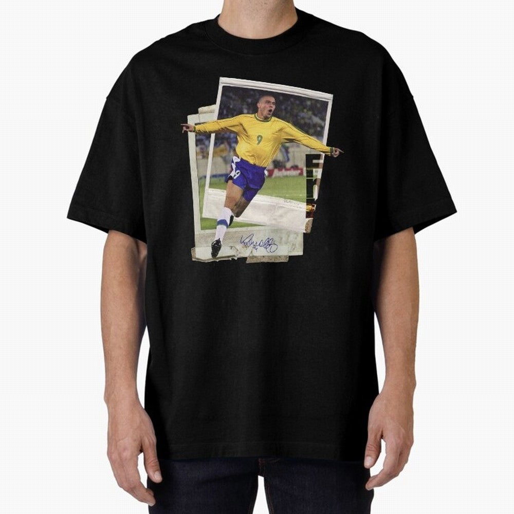 Ronaldo the phenomenon Oversized T-Shirt Bring Home FIFA World Cup 2026 for Fans of Messi and Portugal, Bringing Worldwide Fan Energy, Dramatic Goals, Stadium Lights and Championship Celebrations; Ideal for Football Dads, Football Moms, Friends,