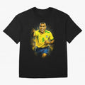 Ronaldo Naz¨¢rio Oversized T-Shirt Join the Global Buzz around Match Day Hype around FIFA World Cup 2026 Group Stage, Mbappe, Spain, Sports Nostalgia, International Competition, Famous Players and Unforgettable Victories; Created for Match Day